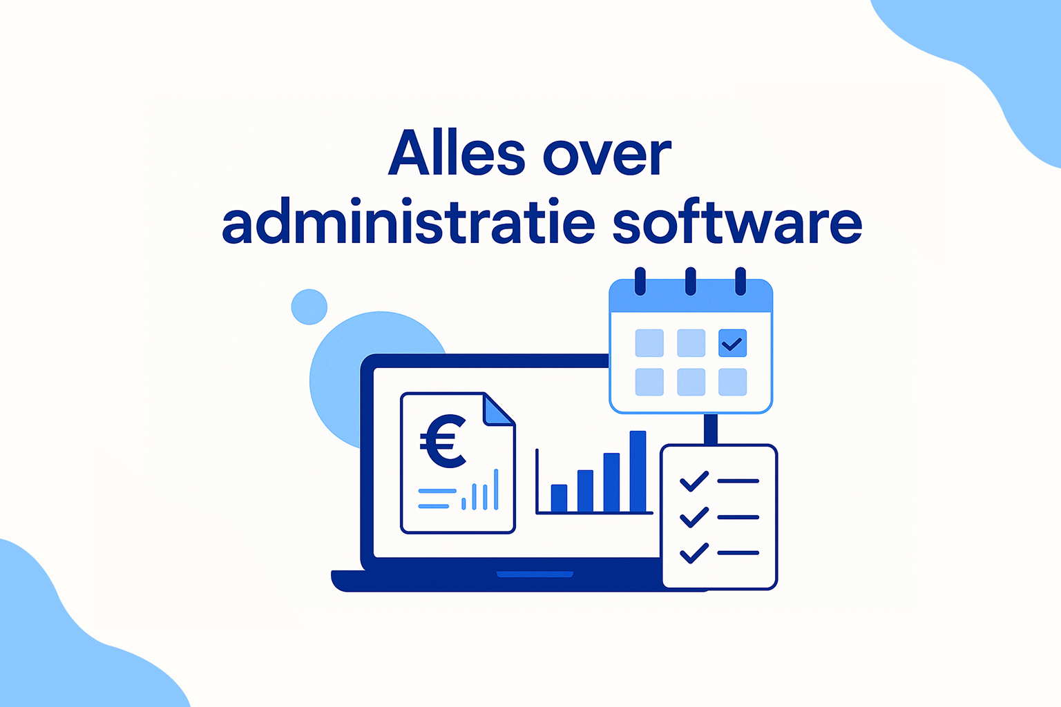 illustratie administratie programma